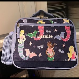 PBK navy mermaid cold pack lunch box